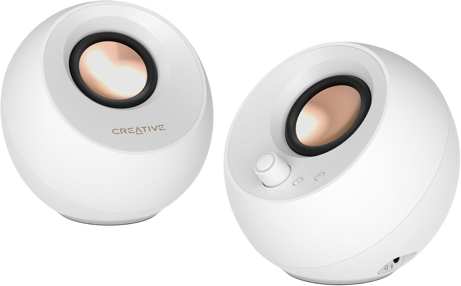 Creative Labs Pebble PRO 2.0 White Speakers